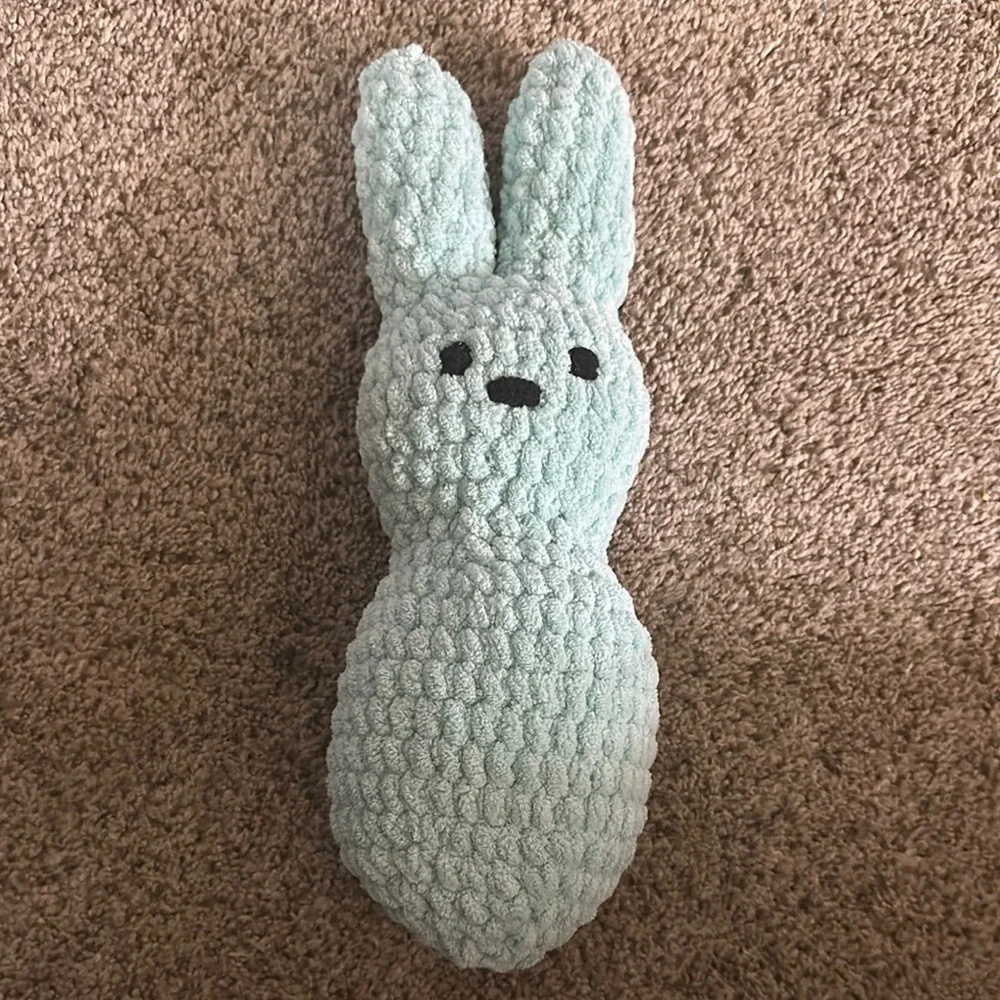 Mint Green crochet peeps stuffie